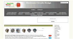 Desktop Screenshot of electroniccircuitsdesign.com